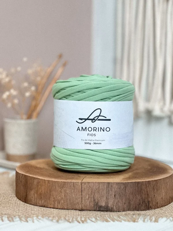 Fio de Malha Premium - Verde Mint - 36mm